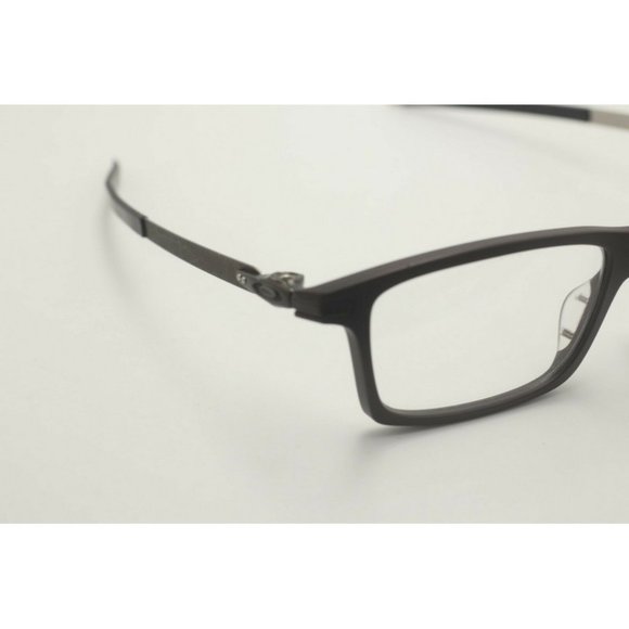 Oakley Pitchman 8050 0453 Rectangle Satin Brownstone Eyeglasses Lenses 53mm - Picture 3 of 5